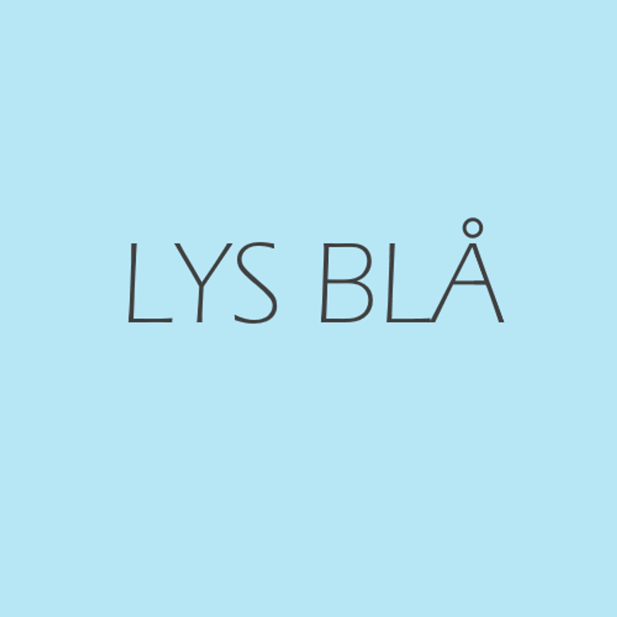 SBG-150 BASSENGFOLIE LYS BLÅ TYPE A