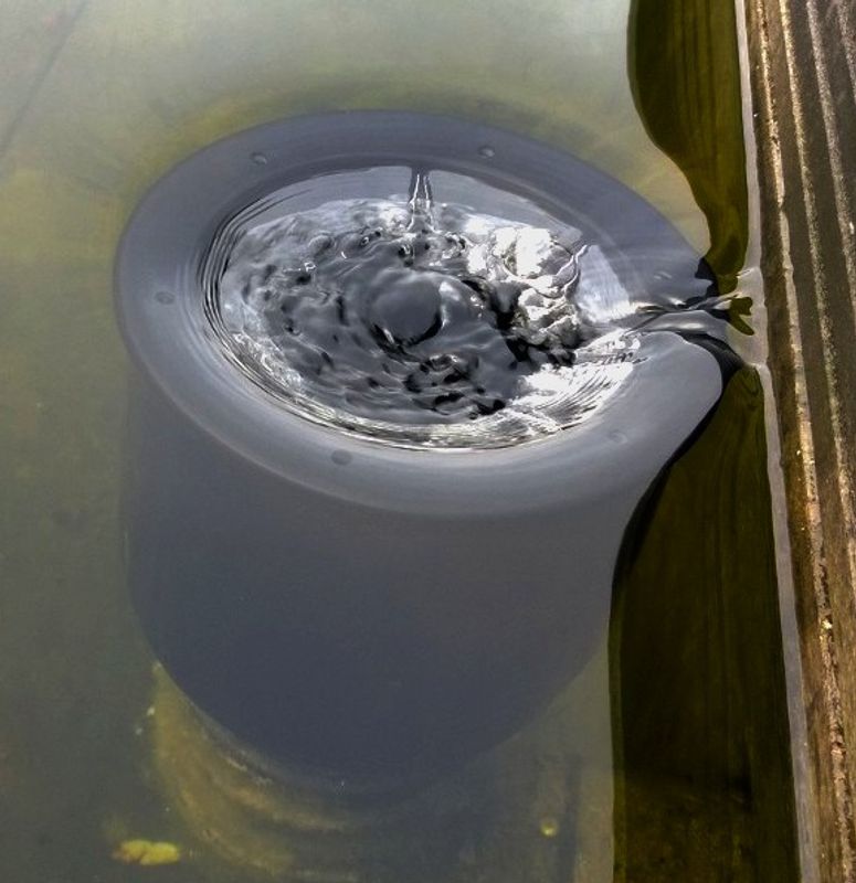 Skimmer  Ø190mm | m/Oppsamler for Ø110mm Rør