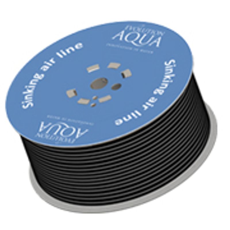 LUFT SYNKESLANGE PVC SORT Ø8MM