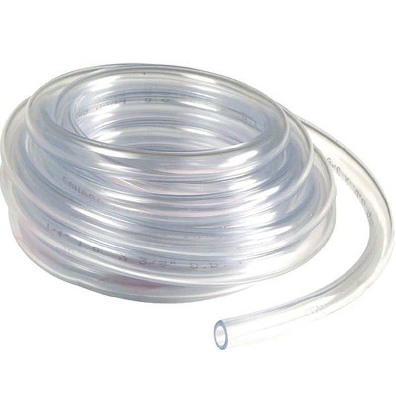 LUFTSLANGE PVC KLAR 4 X 6 MM