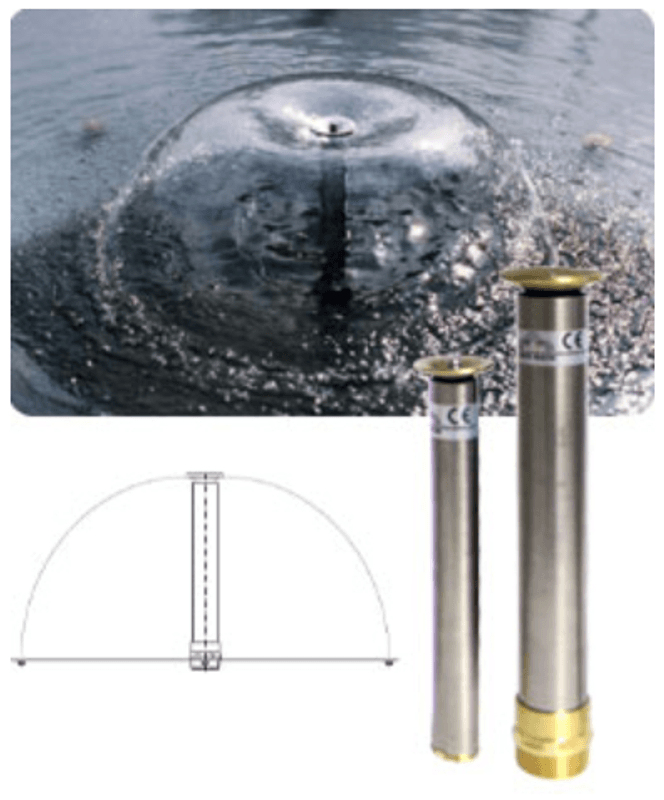 Vannklokke / Sopp Jet | Fontenedyse
