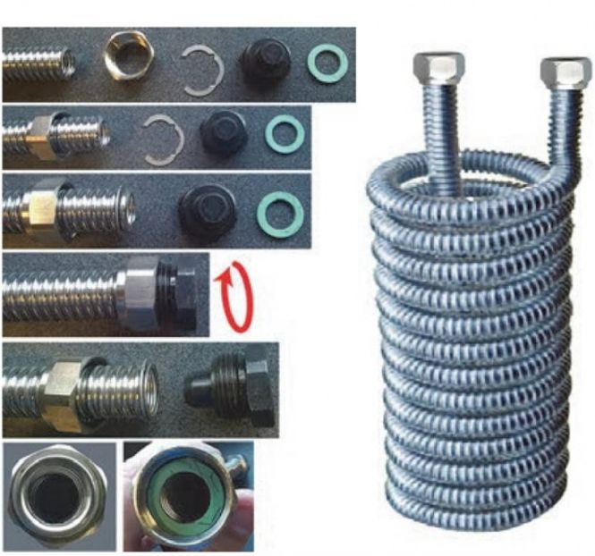 Hovedbillede Cut & install spiralslange sett | 10m