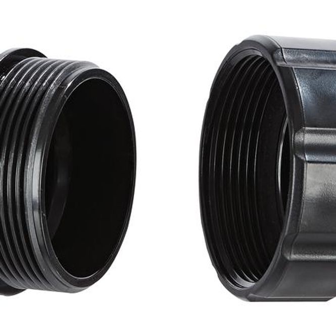 Hovedbilde Slangeskjøt gjenget PP | 38mm/1½“